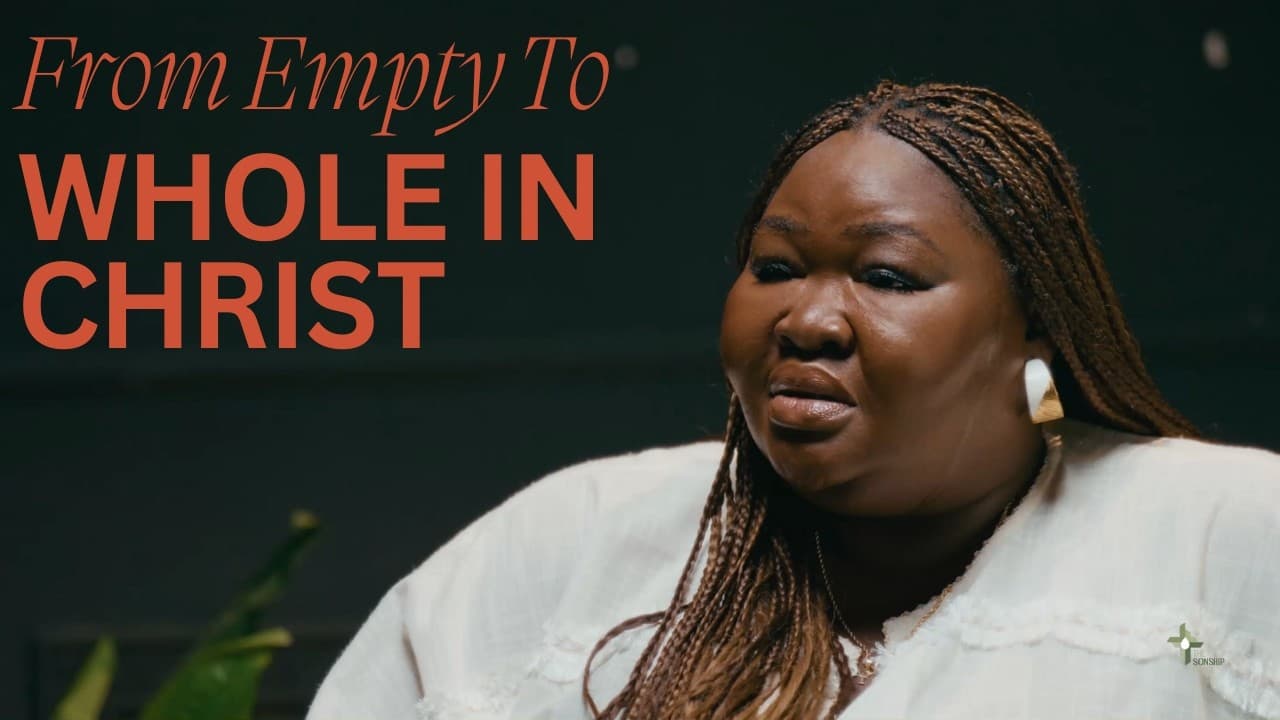 Yosola sharing her testimony